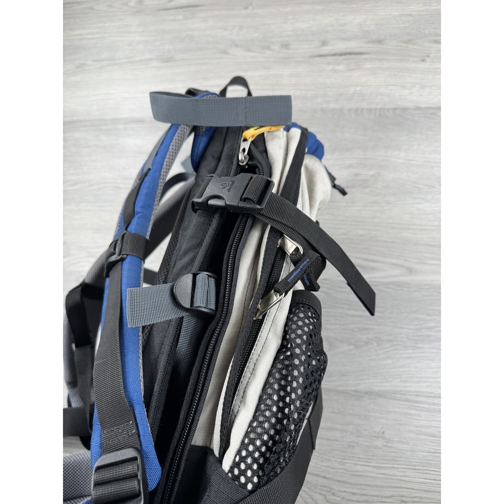 Deuter KangaKid Baby Child Carrier Backpack System Lumbar Hiking Blue Black - Picture 9 of 11